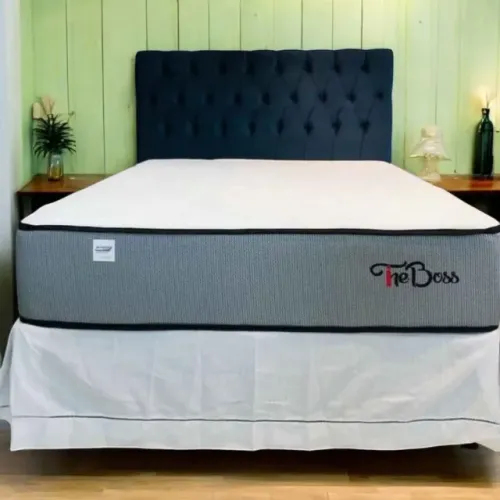 CAMA SUPER KING DE LUXO 100% ESPUMA D33 VISCOELÁSTTICO