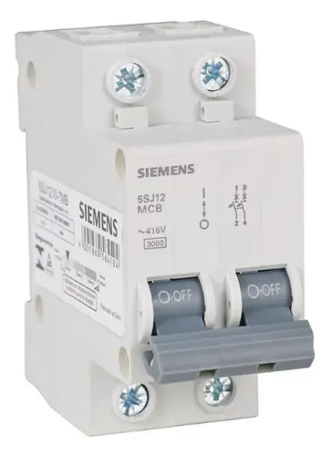 Disjuntor Siemens bipolar 50 amperes