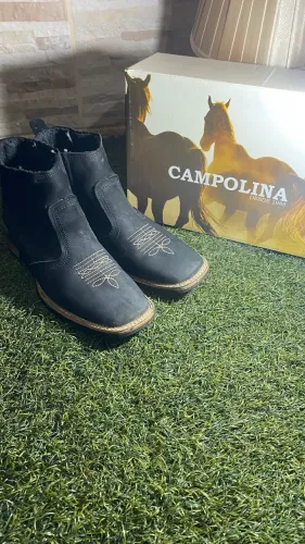 Bota campolina preta n41