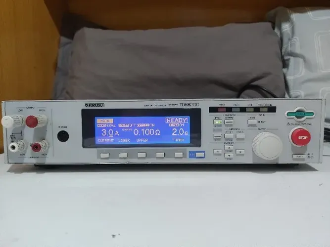 Testador de ligação de aterramento Kikusui TOS6200