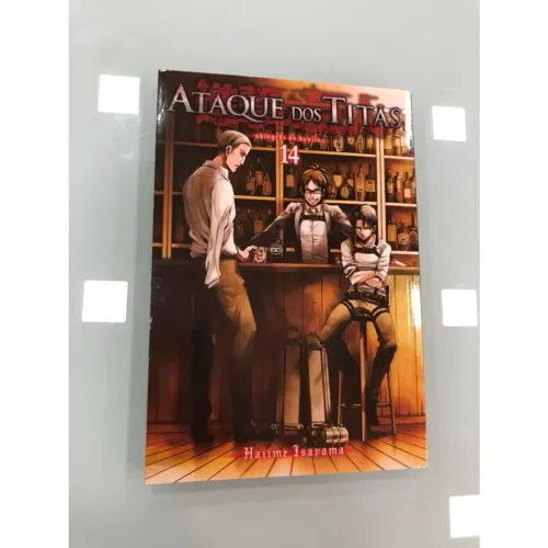 Ataque dos Titas volume 14 - mangá Panini