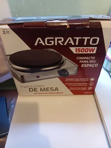 Fogão Elétrico de Mesa Agratto 1500W