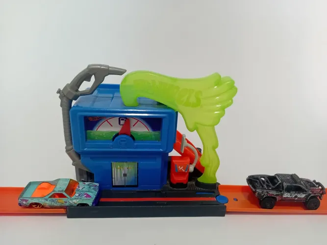 Posto de Gasolina Hot Wheels