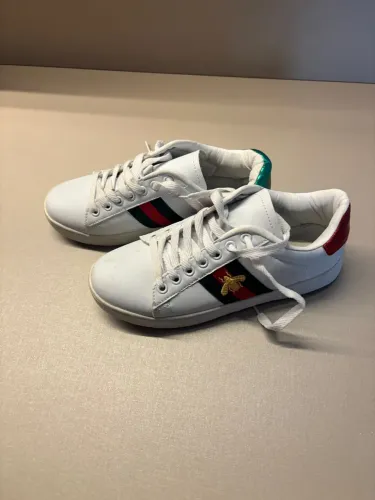 Tênis Gucci Ace Branco com Detalhes