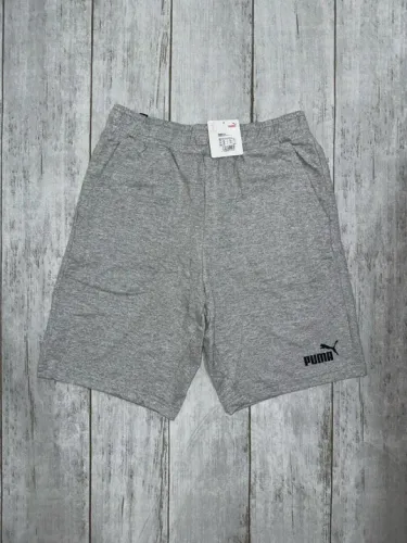 Bermuda Puma Moletom - Cinza