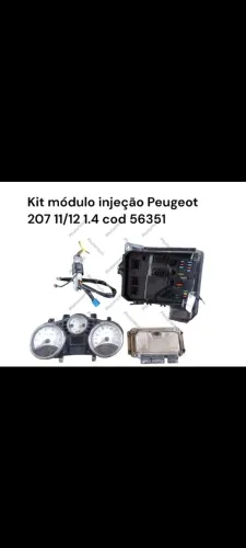 Kit módulo injeção Peugeot 207