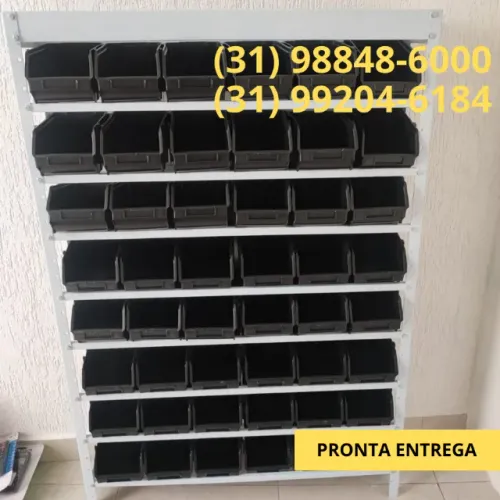 Estantes multi uso caixas bins