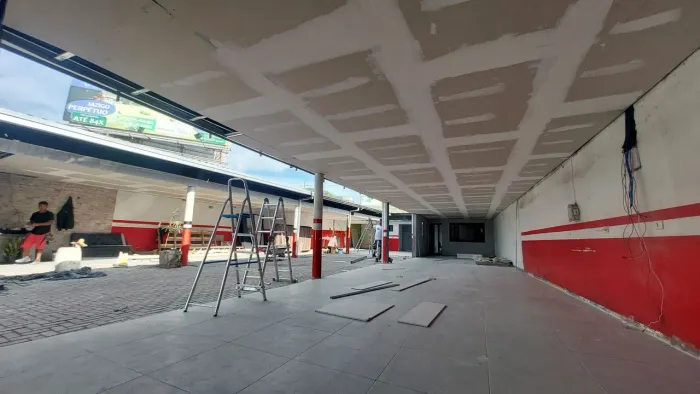 Gesso acartonado drywall divisórias paredes tetos