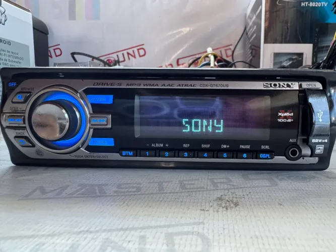 Cd usb radio Bluetooth Sony lindo aparelho na promoção so 399,99