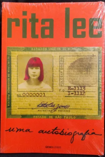 Livro Rita Lee - Uma Autobiografia (Ed. Globo) Novo, Lacrado!