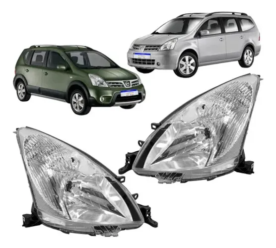 Farol Nissan Livina 2009 2010 2011 2012 2013 2014 Novo