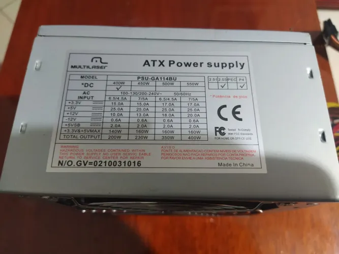 Fonte ATX 400w