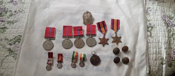 Medalhas antigas Reino Unido.