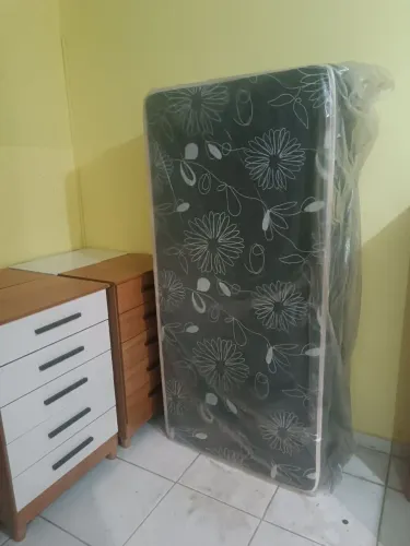 Mega promoção camas box solteiro novas 5 cm de espuma acoplada