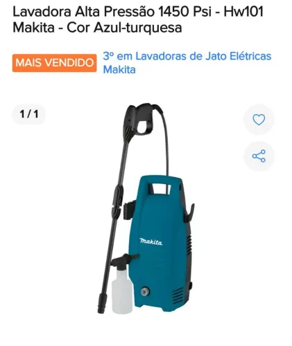 Lavadora de alta pressão Makita 
