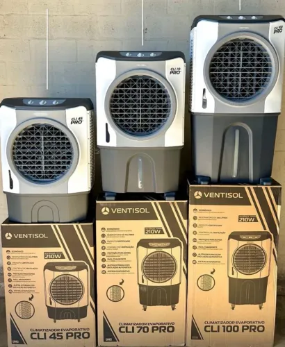 Climatizador VENTISOL 16,35,45,70 e 100 litros