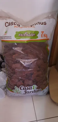 Casca de pinus excelente qualidade!!