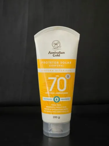 Protetor Solar Australian Gold FPS 70