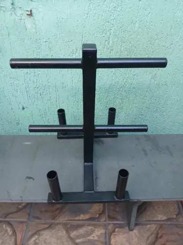 Ate 10x sem Juros - Suporte de Barras e Anilhas - Tenho Dois - 250,00 CADA