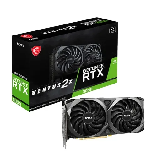 RTX 3050 MSI Ventus 2X OC, 6GB RAM, GDDR6, 96 Bits