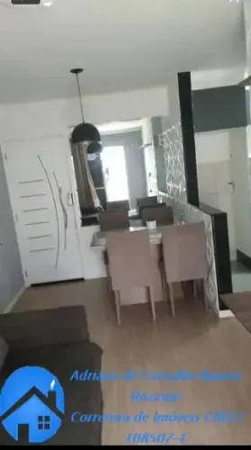 Apartamento com 2 dormitórios, varanda -Condomínio Canários - Cotia