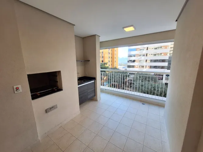 Apartamento em Alphaville Ed London, 79m 2 qtos 2 banheiro, churr. 1 vg, 7000 cond 805.00