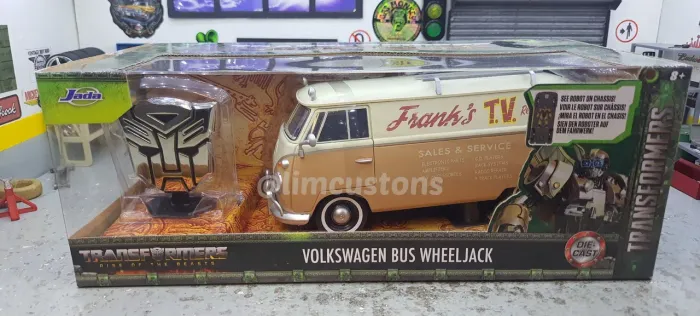Volkswagen kombi Bus Wheeljack - Jada toys 1:24 - O Filme Transformers 
