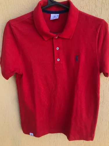 Camisa Polo Vermelha Golfe Class Kids (Usado)