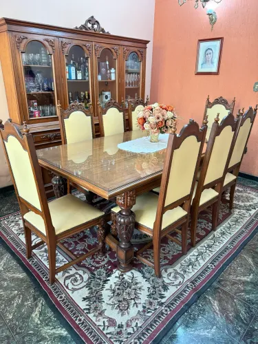 Conjunto de mesa de jantar vintage