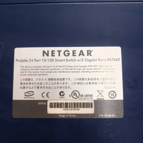 Smart Switch NETGEAR