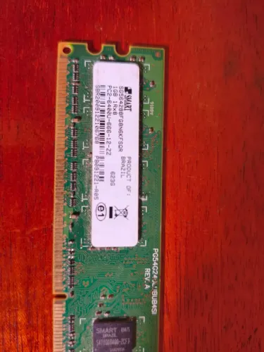 Memória DDR2 1GB 333mhz