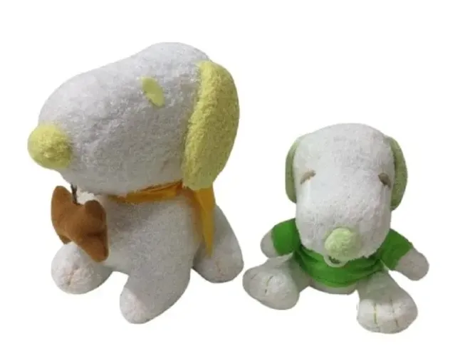 Snoopy Pelúcia Plush Antialérgica Kit 2 Unidades 18cm/13cm