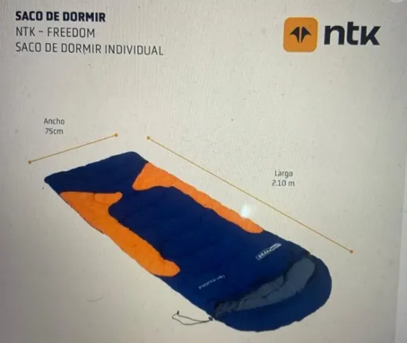 Saco dormir Náutika Freedom Novos Nunca Usados