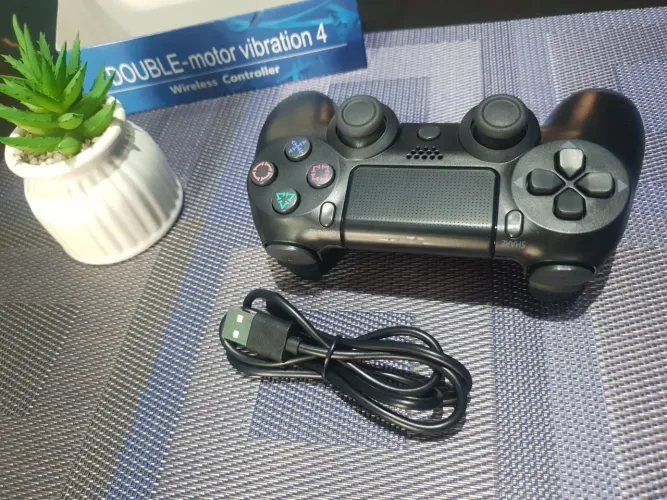 Controle ps4 Bluetooth + cabo