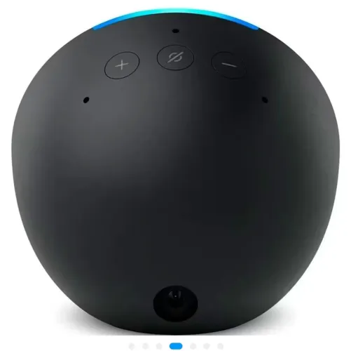 Echo Pop Alexa Smart Speaker com Alexa Assistente Virtual, Bluetooth e Wi-Fi Original