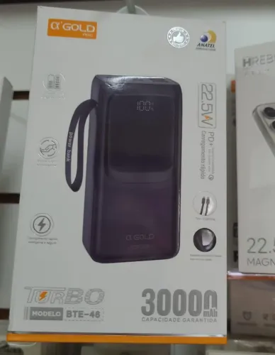 CARREGADOR PORTATIL 30000mah TURBO