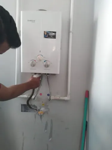AQUECEDOR E FOGÃO A GAS