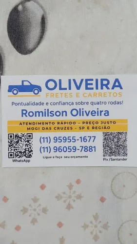 Faço carretos e fretes em mogi das cruzes