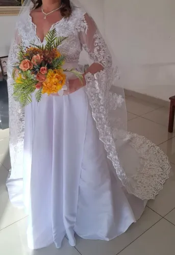 Vestido de Noiva 3 em 1