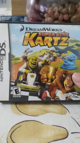 Super star kartz jogo nintendo ds e nintendo 3ds shrek racing