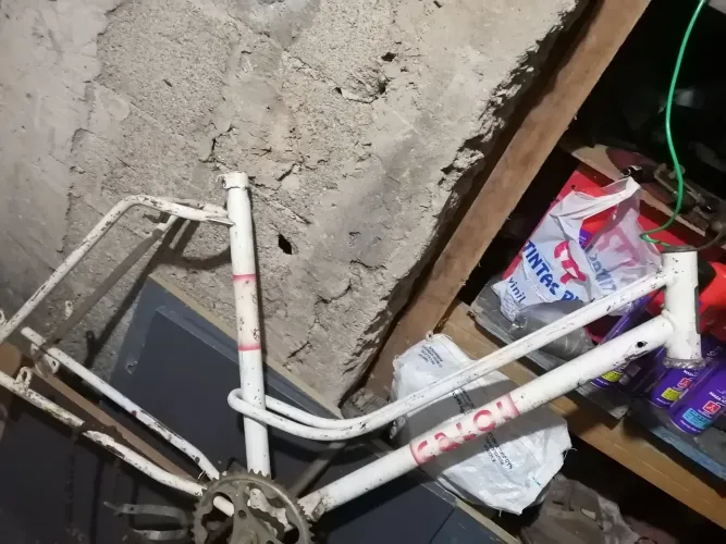 Quadro de bicicleta antigo Caloi!