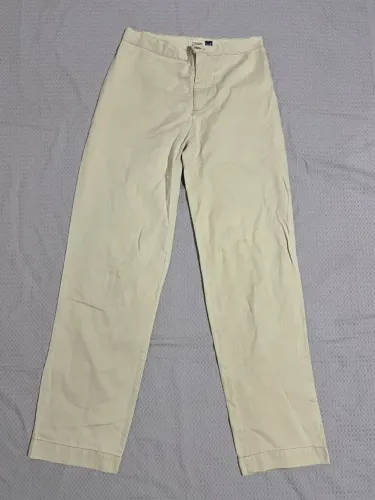 Calça Gap Classic Sarja Bege