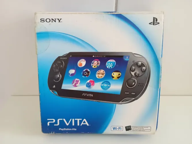 PS Vita Desbloqueado na Caixa Completo Cartão 128 Micro SD Sandisk ítem de colecionador 