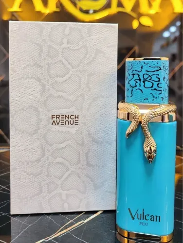 Vulcan Feu Eau de Parfum Masculino - Intenso, Amadeirado e Marcante