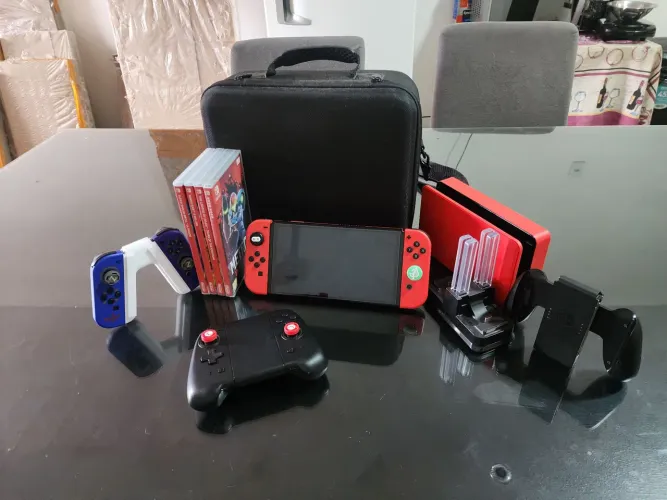 ? Nintendo Switch OLED 64GB - Edição Especial Mario Red ?