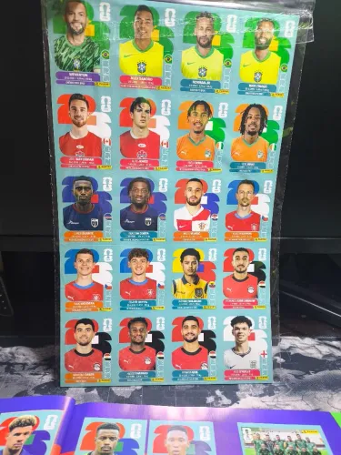 Kit Figurinhas Atualização da Copa do Mundo 2026 - Oficiais