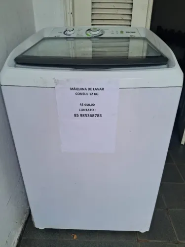 Máquina de Lavar Consul 12kg - Funcionando Perfeitamente