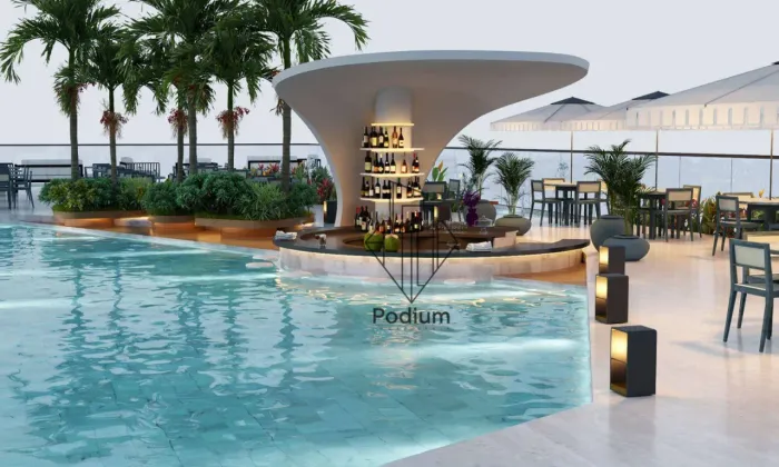 Flats studio com varanda / sacada a 460m da praia do Bessa - FL0541