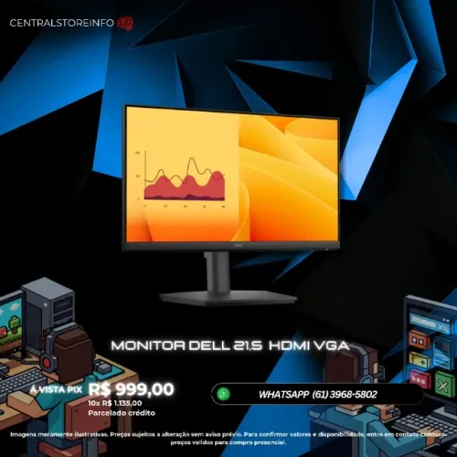 MONITOR DELL 21,5