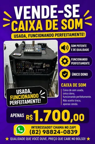 Não aceito troca, só venda